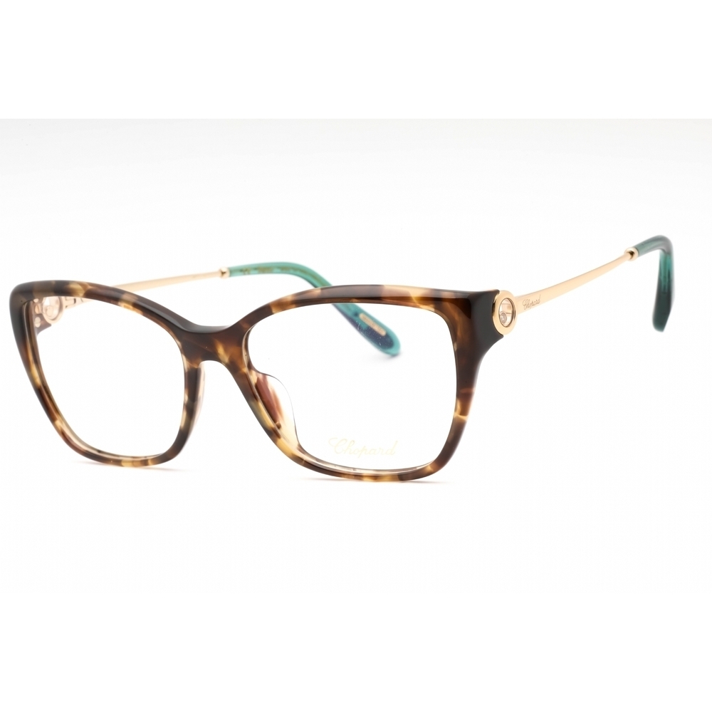 Chopard VCH322S Eyeglasses Shiny Tortoise Plastic Rectangle